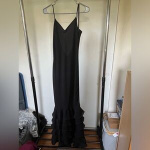 Vintage Black Slip Dress by Niki Livas Size 8